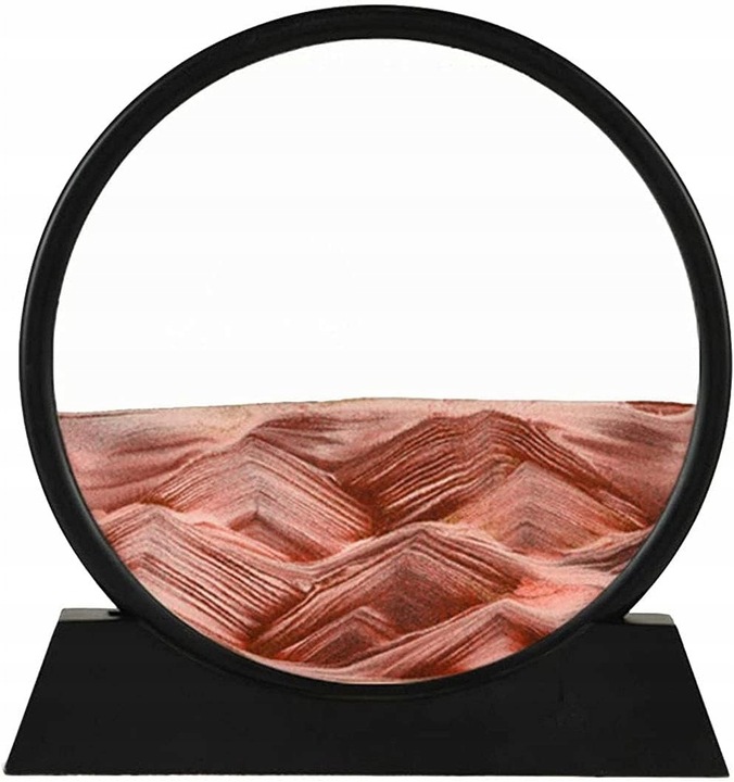 DYNAMICZNY PIASEK OBRAZ RUCHOMY 3D DEKORACJA OBRAZEK OZDOBA NA BIURKO