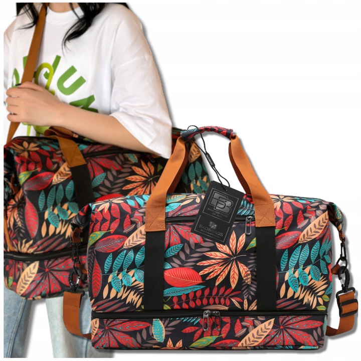 Torba BAGAŻ 33 l Do Samolotu PODRÓŻNA Na Siłownię Podręczny Wodoodporna