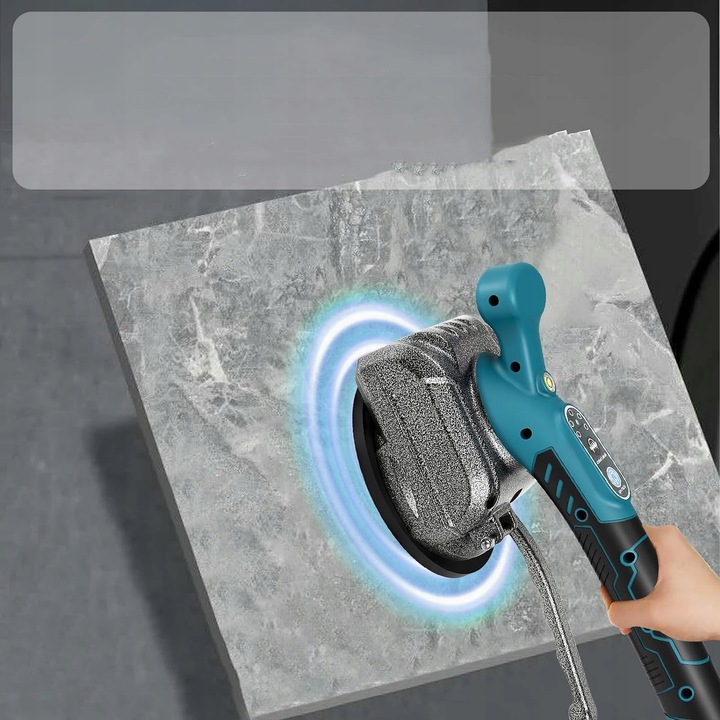 PRZYSSAWKA WIBRACYJNA DO PŁYTEK WIBRATOR DO POZIOMOWANIA 2000mAh 21V