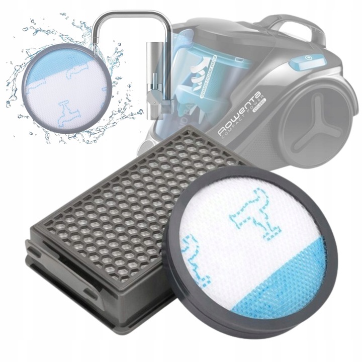 ZESTAW FILTRÓW DO TEFAL ROWENTA COMPACT POWER CYCLONIC ZR005901