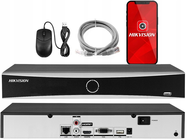 Zestaw do Monitoringu 16 Kamer 4MPx 2K+ Zewnętrzny PoE HiLook by Hikvision