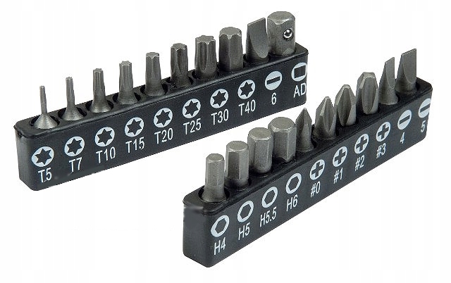 STANLEY ZESTAW WKRĘTAKI BITY KOŃCÓWKI Stanley 57 elem śrubokręty 62-143