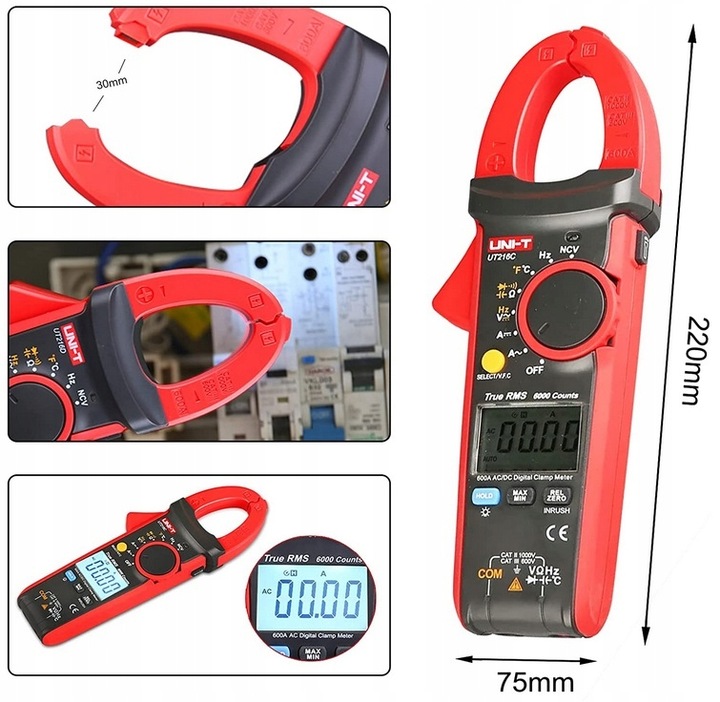Miernik cęgowy Uni-T UT216C