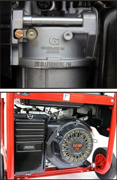 PROFESJONALNY AGREGAT PRĄDOTWÓRCZY 10,3kW EL-START AVR+ MIEDŹ STOJAN