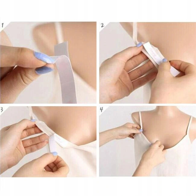 TAŚMA transparentna STYLIZACJI UBRAŃ sukien biust