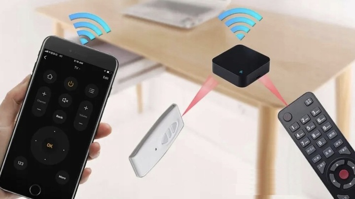 Tuya - Uniwersalny Kontroler WiFi pilotów IR RF rolet podczerwień