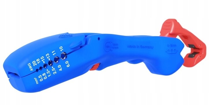 Ściągacz izolacji do kabli płaskich i okrągłych WEICON / MADE IN