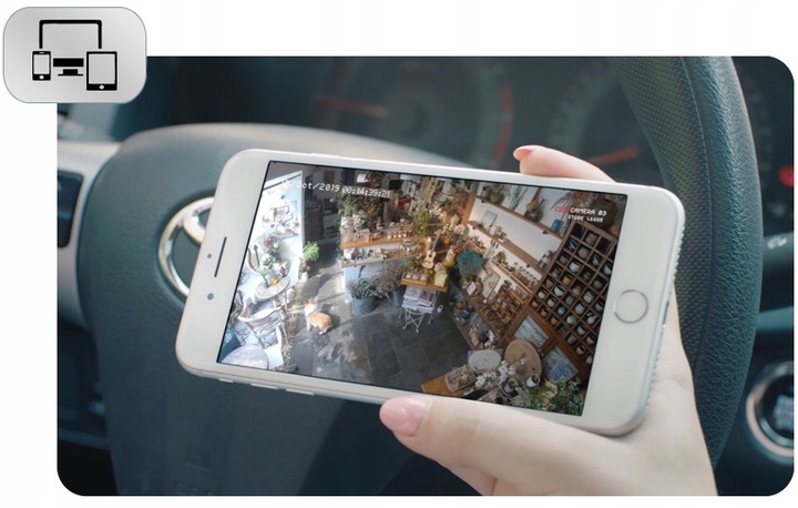 BEZPRZEWODOWA KAMERA WIFI MONITORING 2K+ ZEWNĘTRZNA ZOOM X4 UNIARCH UNIVIEW