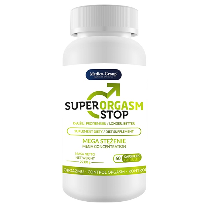 Super Orgasm Stop kapsułki na opóźnienie WYTRYSKU