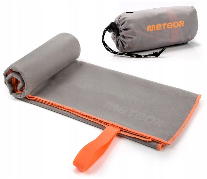 METEOR Ręcznik Szybkoschnący Sportowy Na Siłownię 130x80 cm + Zawieszka