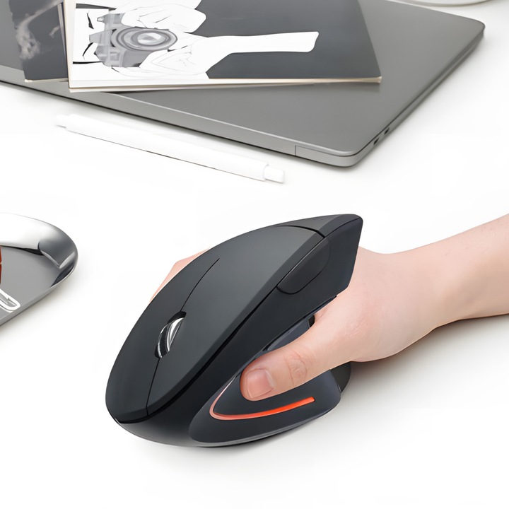 Myszka Ergonomiczna Wertykalna RENEW FORCE pionowa MYSZ bezprzewodowa CICHA