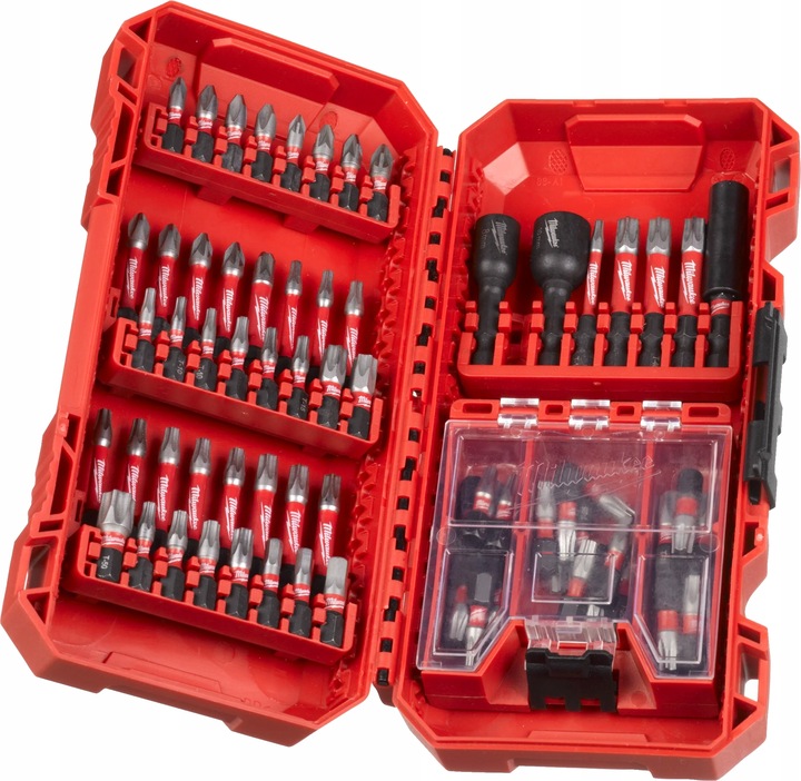 Zestaw bitów udarowych do wkrętarki 75szt Milwaukee 4932492008