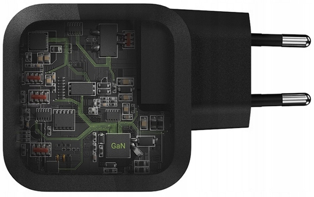 ŁADOWARKA GC POWERGAN 65W QC 3.0 + KABEL GC RAY USB-A/USB-C 200CM