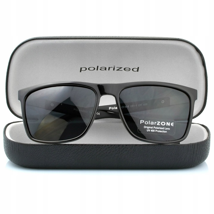 Męskie Okulary Przeciwsłoneczne Polaryzacyjne Kierowców Nerdy PolarZONE