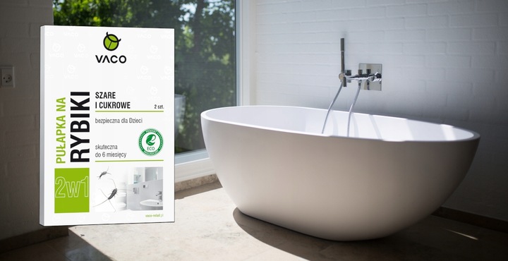 Zestaw na Rybiki 4x Pułapka na Rybiki 1x Preparat na Rybiki Płyn 250ml