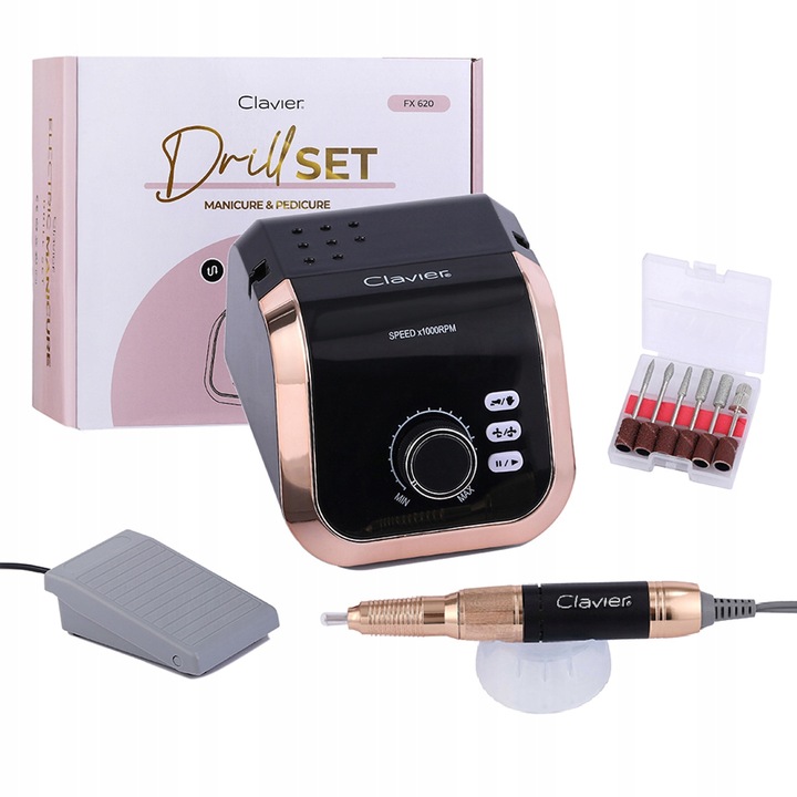 Frezarka Do Paznokci Manicure Pedicure Mocna 65W FX 620 - Black