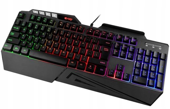 KLAWIATURA PODŚWIETLANA I MYSZ-KA GAMINGOWA SŁUCHAWKI ZESTAW DLA GRACZA