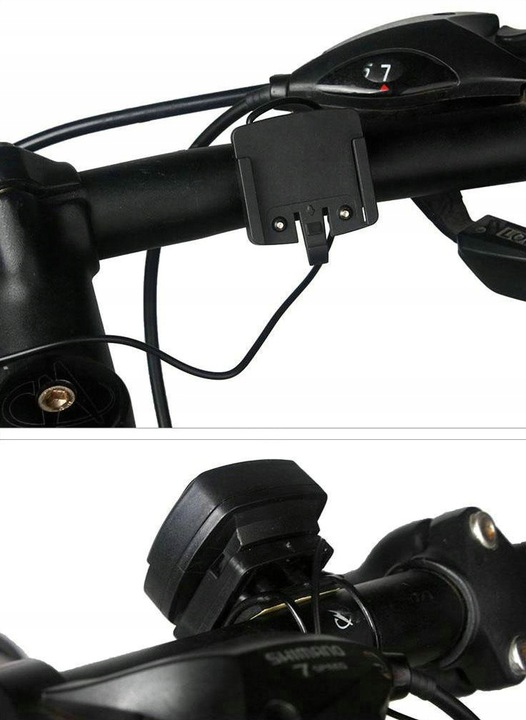 LICZNIK ROWEROWY LCD PRĘDKOŚĆ PRZEBIEG ZEGAR