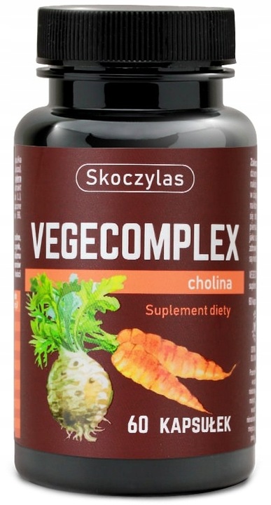 Skoczylas VEGECOMPLEX Cholina Wapń JOD Żelazo B12