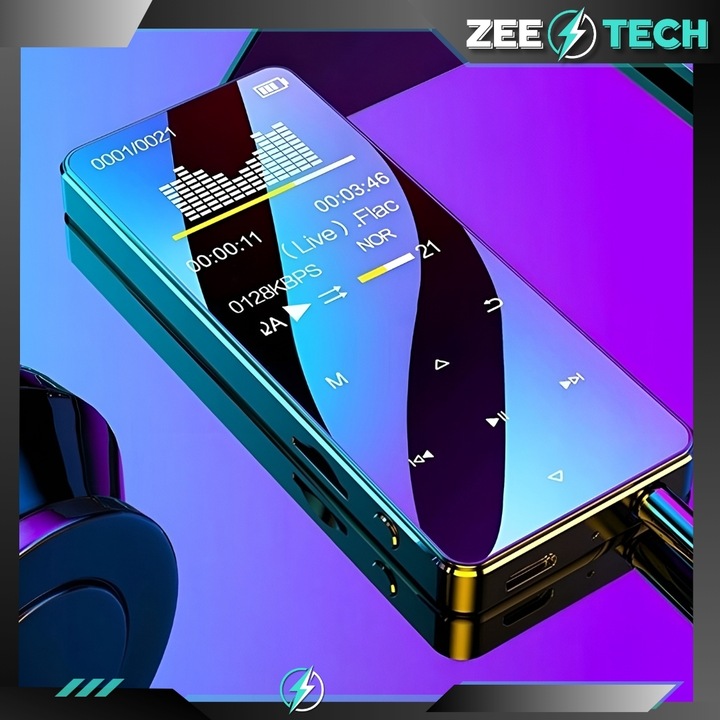 ODTWARZACZ MP3 MP4 16GB BLUETOOTH GŁOŚNIK RADIO CZYTNIK DYKTAFON