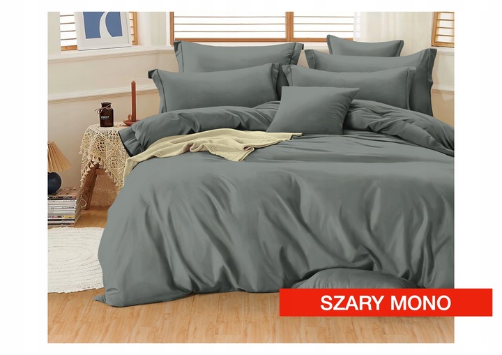 POŚCIEL ANTYALERGICZNA SATYNOWA 220x200 i 2x 70x80 KOMPLET 3 CZĘŚCI WZORY