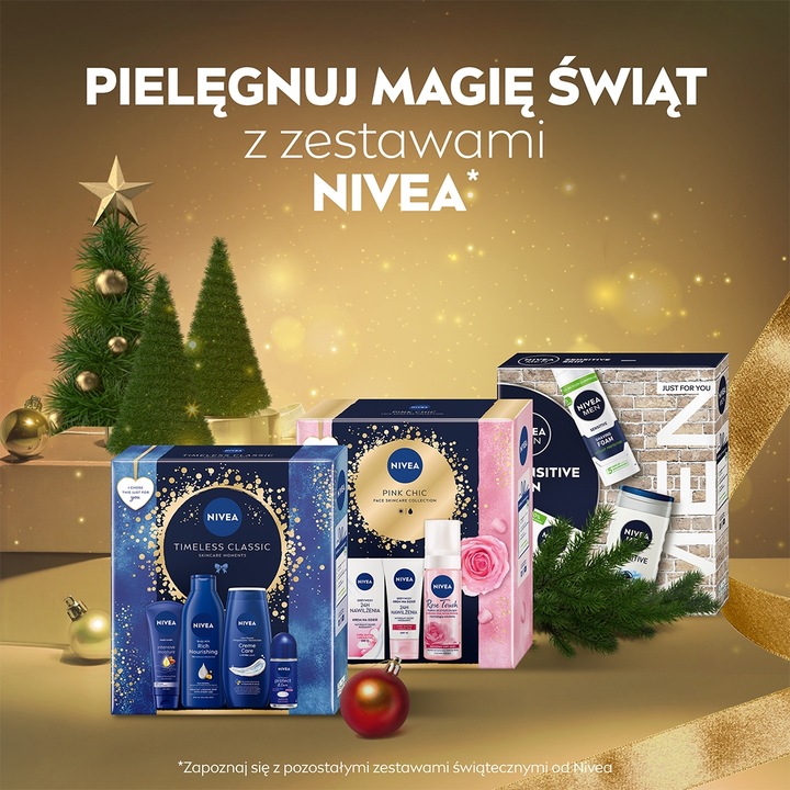 NIVEA MOMENT OF CARE Zestaw prezentowy kosmetyków do pielęgnacji dla kobiet