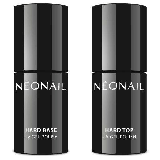 NEONAIL Zestaw: Hard Base 7,2ml + Hard Top 7,2ml