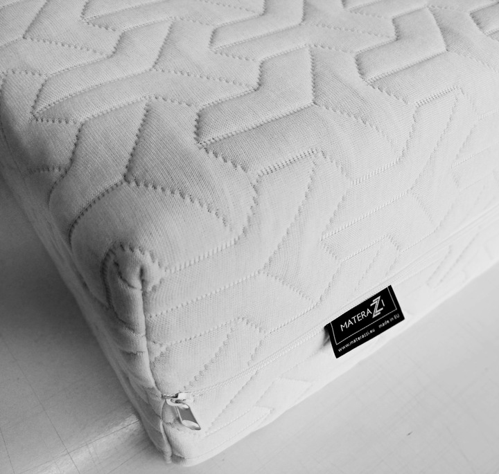 Materac 120x200 KOKOS x2 kieszeniowy H5 twardy pocket CARBON MAX