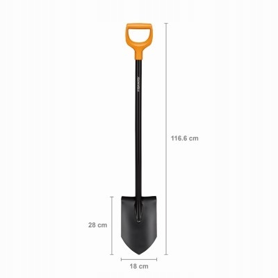 FISKARS Szpadel ostry SOLID 117cm 1003455 rączka D 131413 1066716
