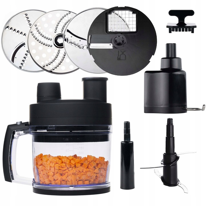 DUŻA 2,5L Szatkownica do Blender ręczny Yoer HB01S