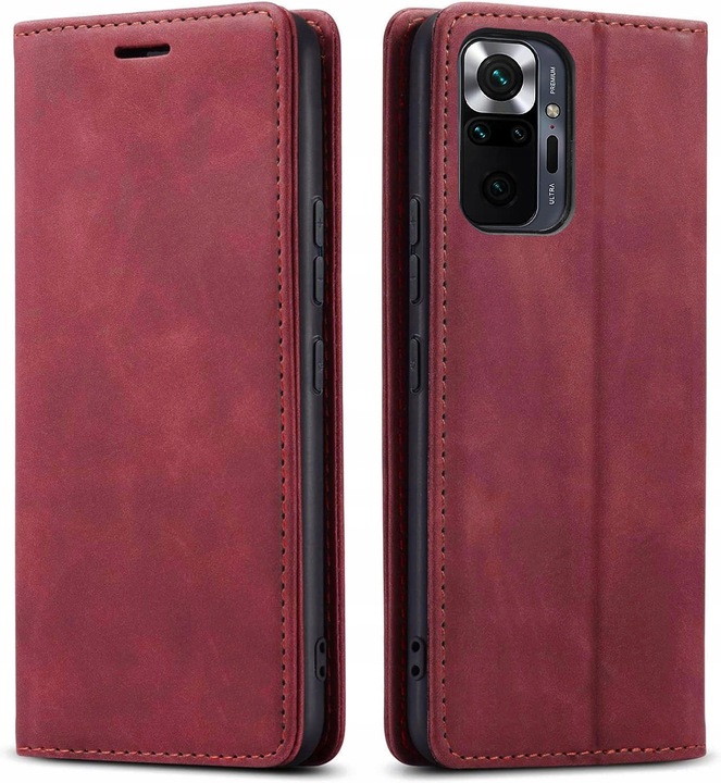 ETUI SKÓRZANE MAGNETYCZNE SHEEP SKIN DO XIAOMI REDMI NOTE 10 PRO +SZKŁO