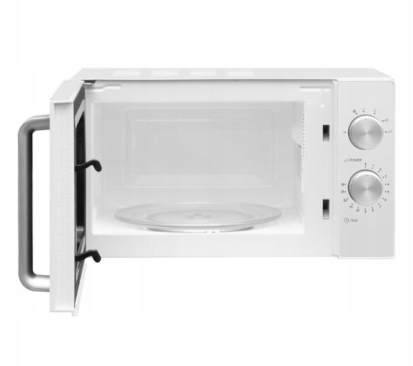 Kuchenka mikrofalowa Amica AMGF20M1W 20L 800W Czarno-biały