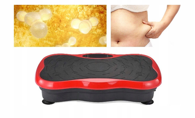 PLATFORMA WIBRACYJNA WIBRUJĄCA TRENINGOWA MASAŻER CAŁEGO CIAŁA VIBRO SLIM