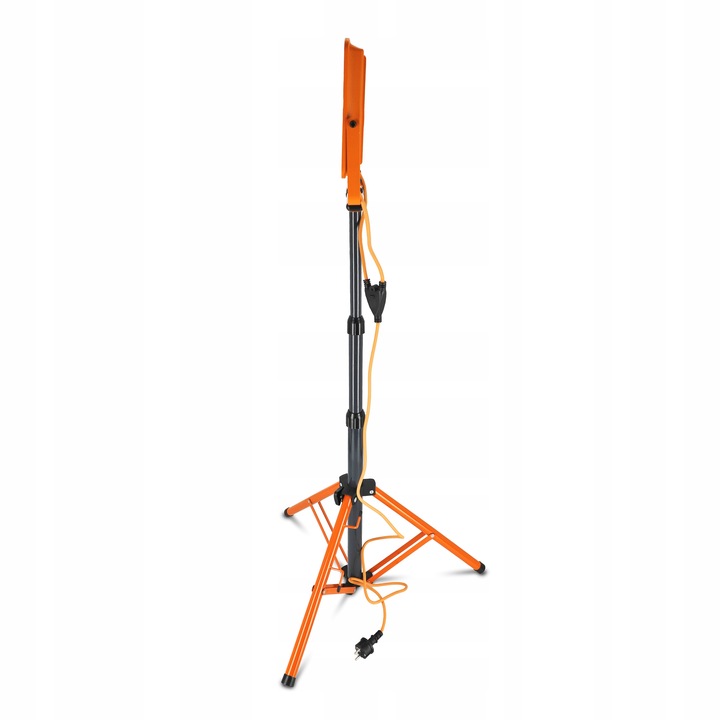 Halogen LED Statyw Budowlany Naświetlacz 2x 100W 10000lm Lampa Na