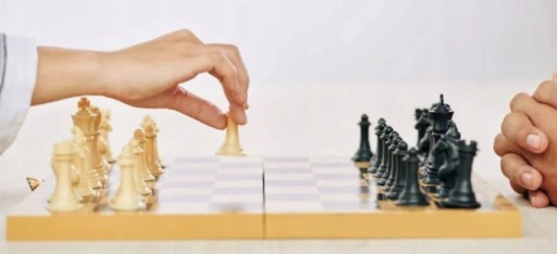 SZACHY DREWNIANE DUŻE WARCABY 34x34cm ZESTAW 3W1