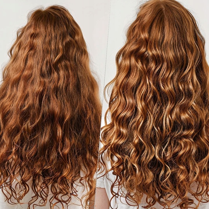 KREM do WŁOSÓW KRĘCONYCH układania loków WZMOCNIENIE WYDOBYWA SKRĘT