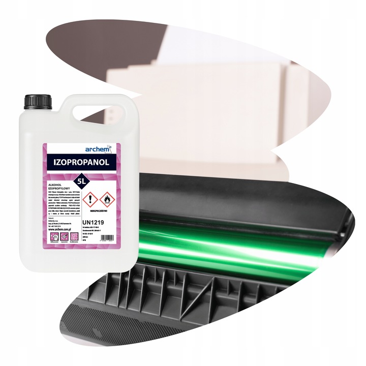 Alkohol Izopropylowy 99,9% IPA 5L Izopropanol czyszczenie Elektroniki,