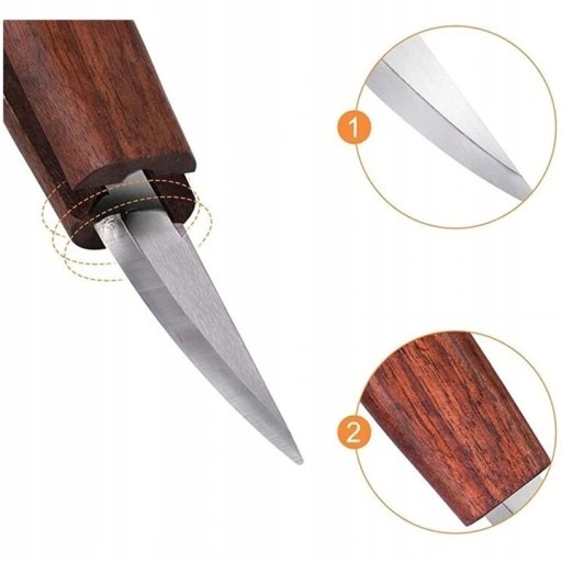 Zestaw noży do rzeźbienia w drewnie noże dłuta narzędzia snycerskie 9