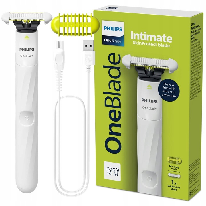 Golarka Philips OneBlade Intimate dla kobiet do ciała QP1924/22