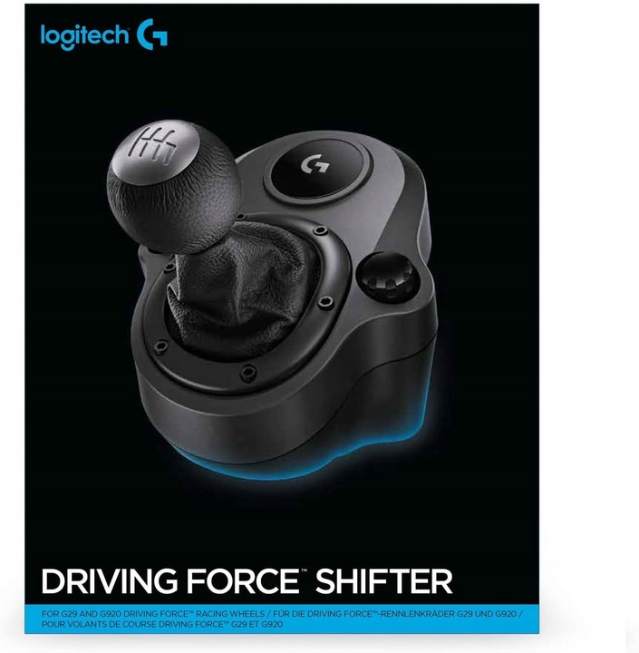 Biegi Logitech Driving Force Shifter G29 G920 G923 Skrzynia 941-000130