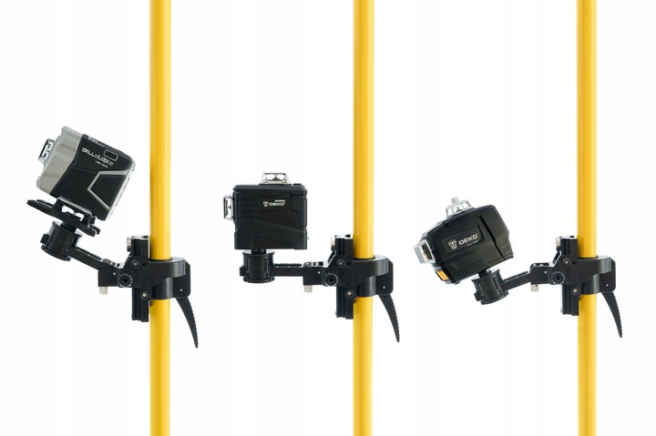 TYCZKA ROZPOROWA 420 CM + NOGI STATYW DO LASERA + ADAPTER DO SKOSÓW DEKO