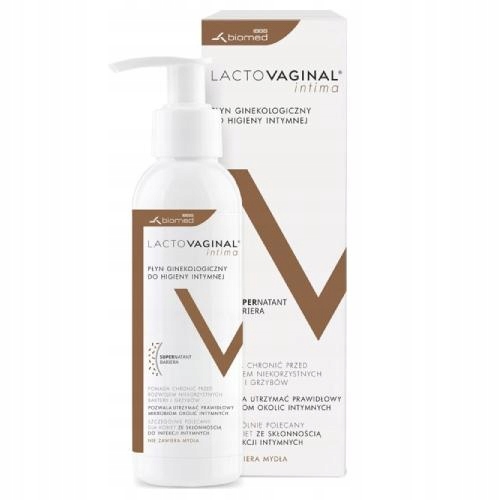 LACTOVAGINAL Intima Płyn do higieny intymnej, infekcje intymne 300ml