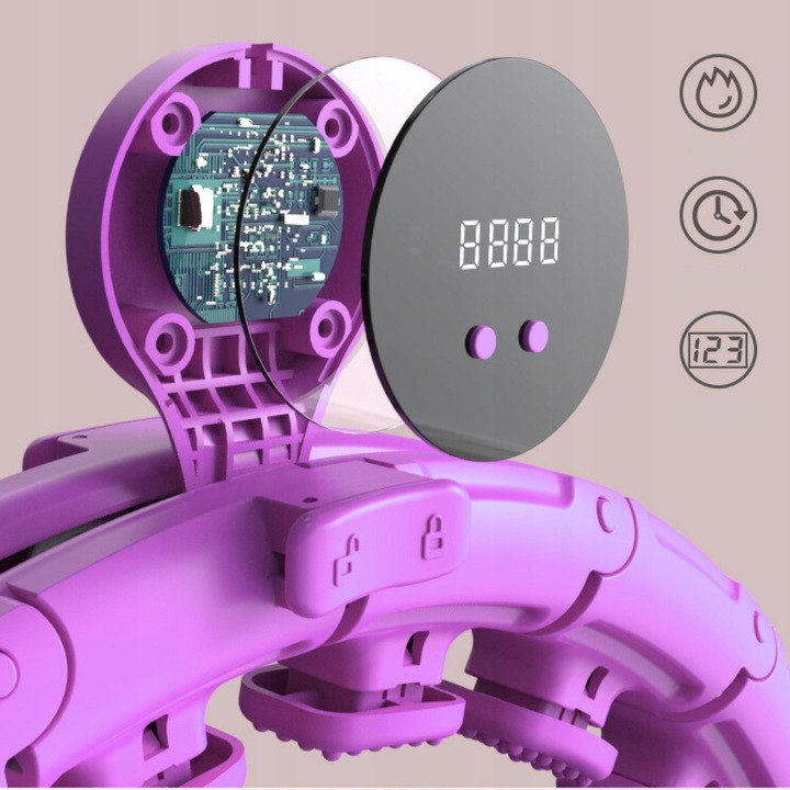 HULA HOP ODCHUDZAJĄCY SMART Z LICZNIKIEM I OBCIĄŻENIEM HULAHOP ODCHUDZAJĄCE