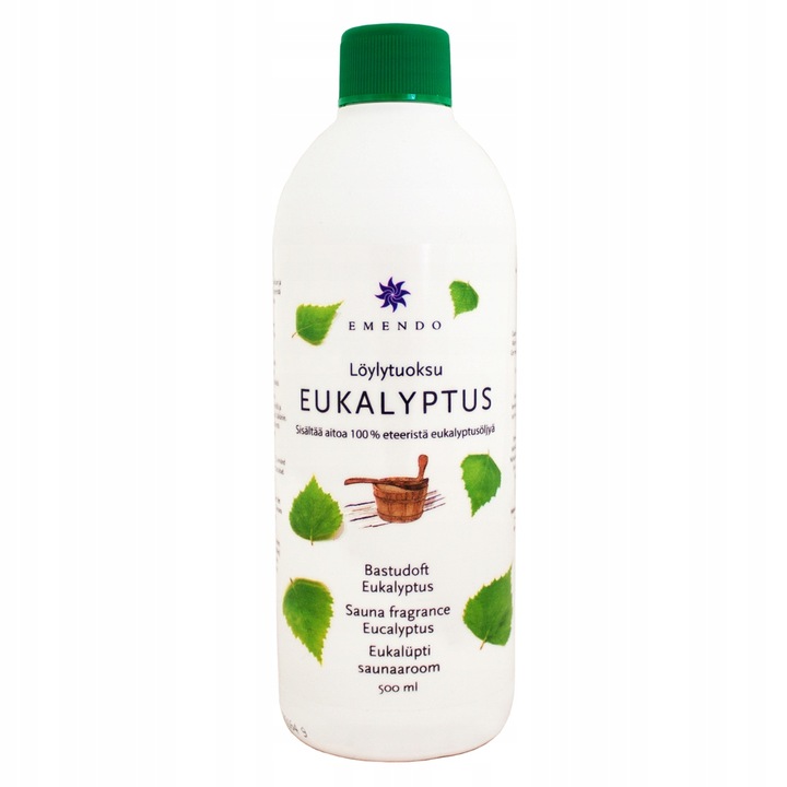 ZESTAW DO SAUNY EMENDO CHOCHLA CEBER ZAPACH EUKALIPTUS 500ML