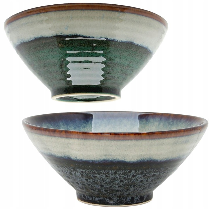 MISKA TALERZ GŁĘBOKI DO MAKARONU ZUPY RAMEN 1L MISECZKA OBIADOWA 20cm