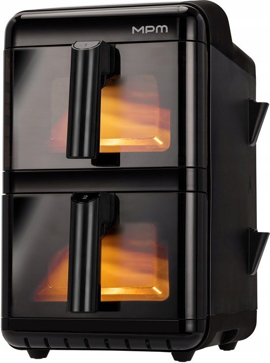 Frytkownica beztłuszczowa air fryer duża podwójna 12l MPM MFR-13