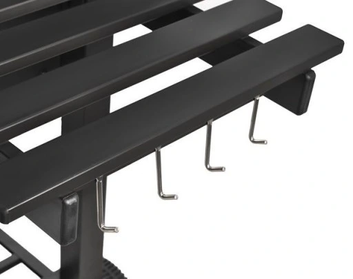 GRILL WĘGLOWY OGRODOWY ANGULAR RUSZT ŻELIWNY