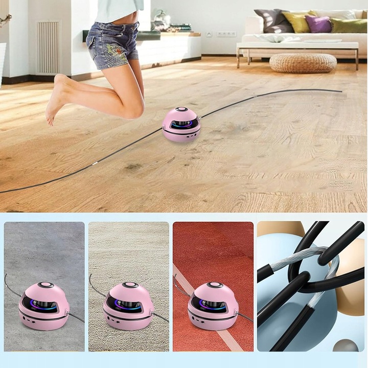 SKAKANKA MUZYCZNA INTELIGENTNA AUTOMATYCZNA DLA DZIECKA Z PILOT TRÓŻOWY