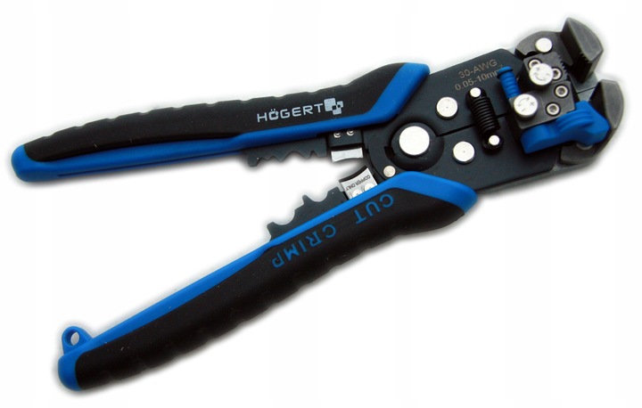 AUTOMATYCZNY ŚCIĄGACZ IZOLACJI 210mm 0.05-10 mm² Hoegert Technik