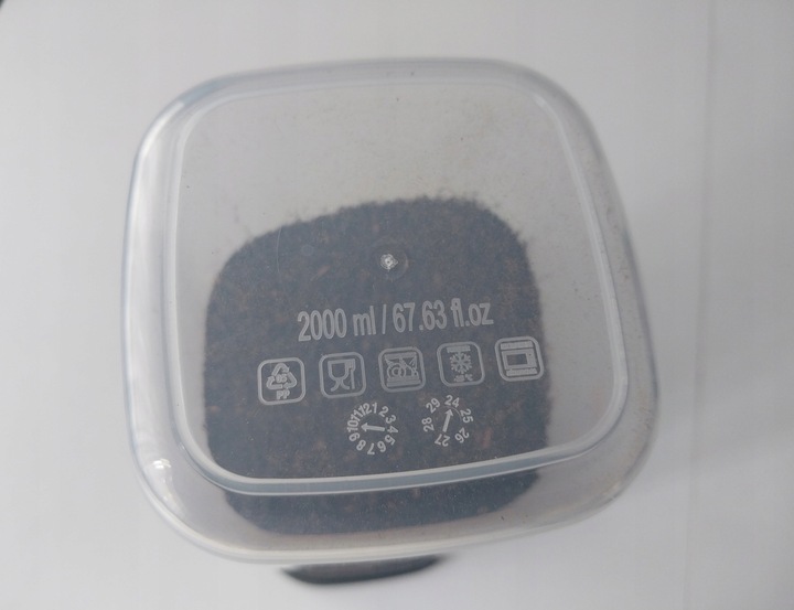 CRALEX Tosca Pojemniki na żywność kwadratowe 12szt (6x2,0Lt+6x1,2Lt)